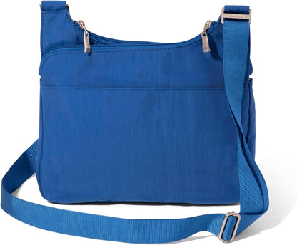 Crossbody Travel Bag 11x8.5 Lightweight Water-resistant Nylon Handbag