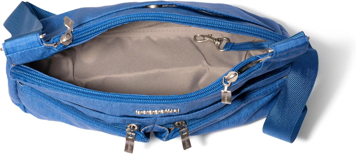 Crossbody Travel Bag 11x8.5 Lightweight Water-resistant Nylon Handbag