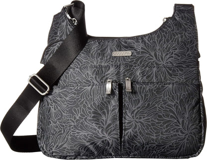 Crossbody Travel Bag 11x8.5 Lightweight Water-resistant Nylon Handbag