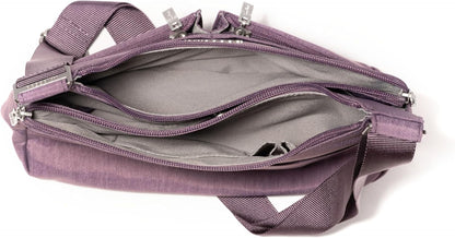 Crossbody Travel Bag 11x8.5 Lightweight Water-resistant Nylon Handbag