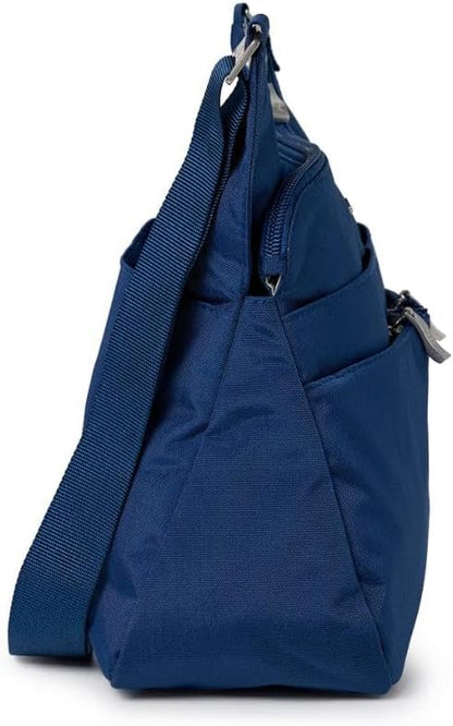 Crossbody Travel Bag 11x8.5 Lightweight Water-resistant Nylon Handbag