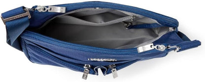 Crossbody Travel Bag 11x8.5 Lightweight Water-resistant Nylon Handbag