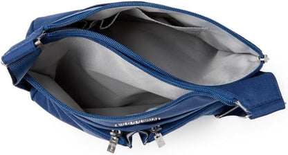 Crossbody Travel Bag 11x8.5 Lightweight Water-resistant Nylon Handbag