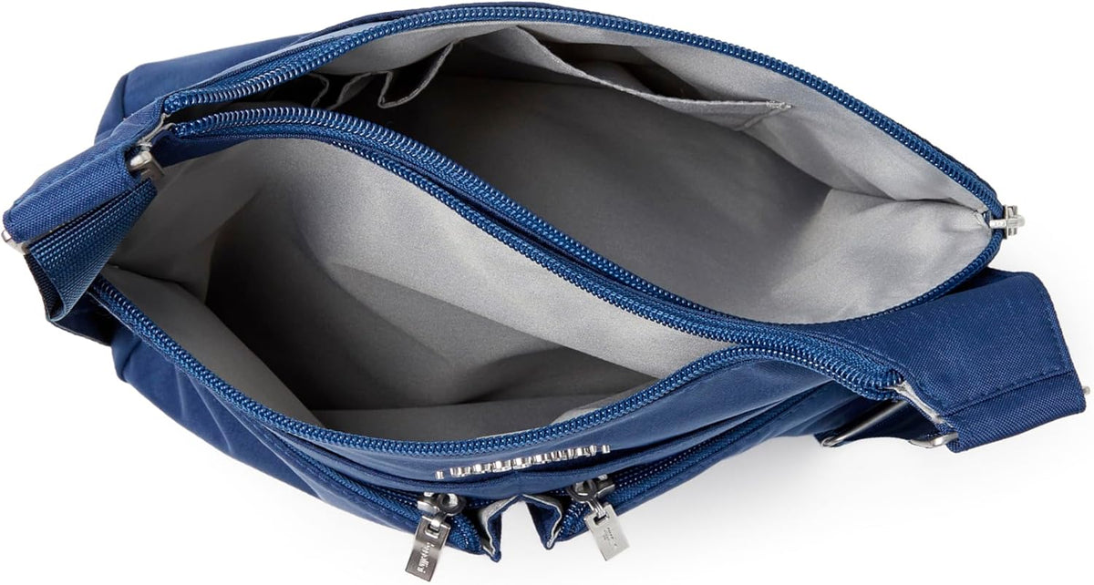 Crossbody Travel Bag 11x8.5 Lightweight Water-resistant Nylon Handbag