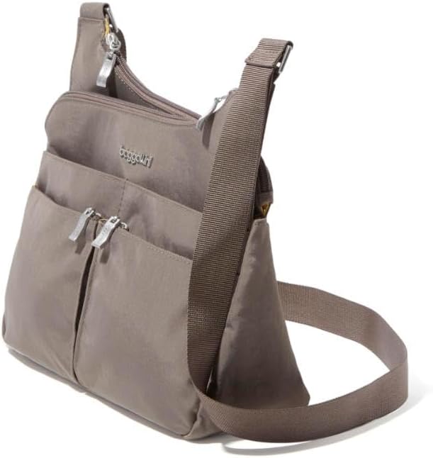 Crossbody Travel Bag 11x8.5 Lightweight Water-resistant Nylon Handbag