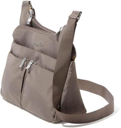 Crossbody Travel Bag 11x8.5 Lightweight Water-resistant Nylon Handbag