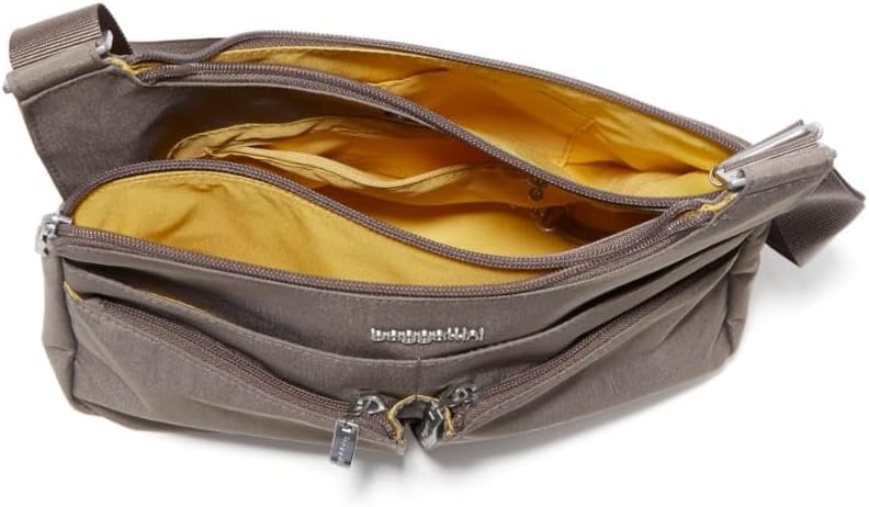 Crossbody Travel Bag 11x8.5 Lightweight Water-resistant Nylon Handbag