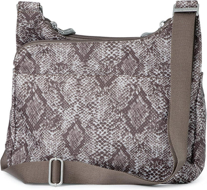 Crossbody Travel Bag 11x8.5 Lightweight Water-resistant Nylon Handbag