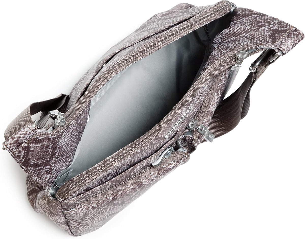 Crossbody Travel Bag 11x8.5 Lightweight Water-resistant Nylon Handbag