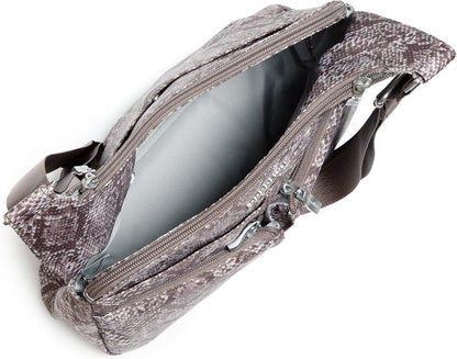 Crossbody Travel Bag 11x8.5 Lightweight Water-resistant Nylon Handbag