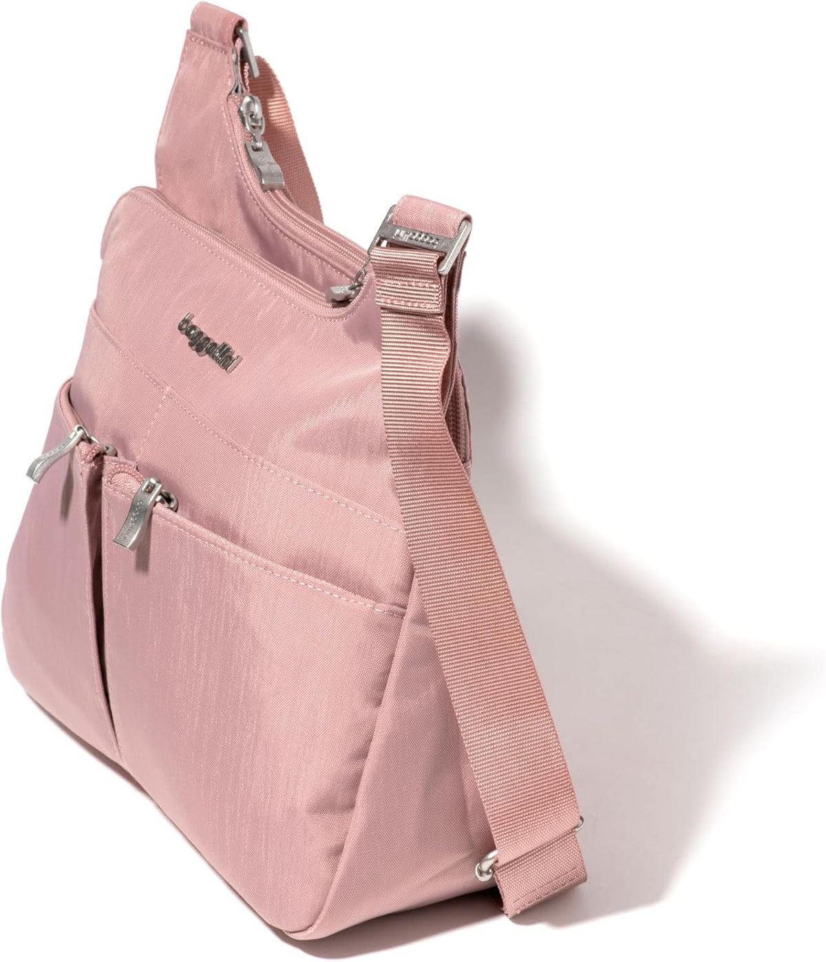 Crossbody Travel Bag 11x8.5 Lightweight Water-resistant Nylon Handbag