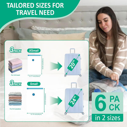 Travel Vacuum Storage Bags with Rechargeable Cordless USB Pump, Space Saver Bags for Luggage, Suitcase, Carry-On, for Clothes, Blankets, Bedding & Seasonal Storage,12 Combo