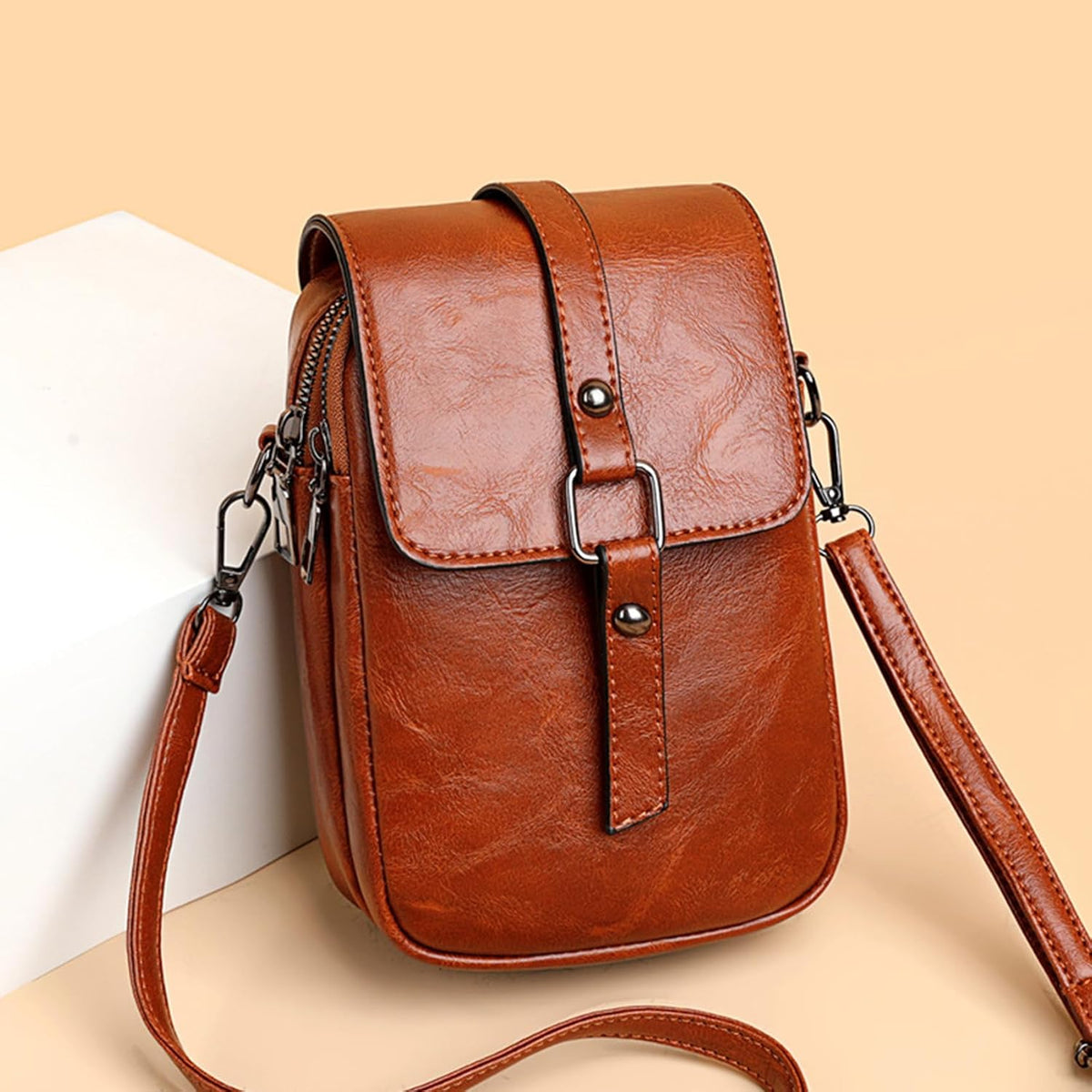 Women's Crossbody Bags Phone Purse with Adjustable Strap; Lightweight Mini Purse for Travel, Casual, Gym & Daily Essentials