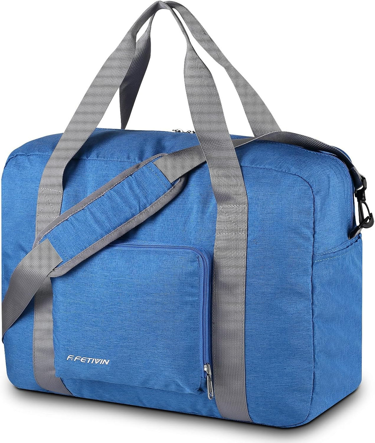 For Allegaint Airlines Personal Item Bag 17.7x12.6x6.3 Foldable Travel Duffel Bag Underseat Carry-on Luggage for Women and men 25L(Purple)