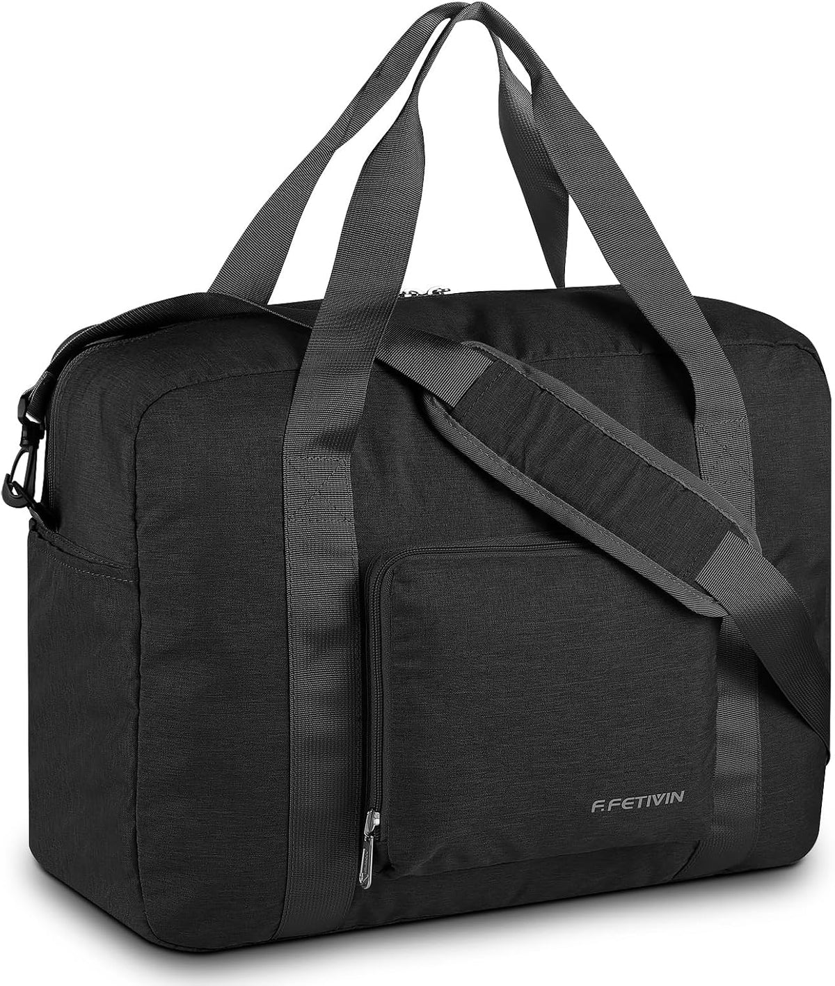 For Allegaint Airlines Personal Item Bag 17.7x12.6x6.3 Foldable Travel Duffel Bag Underseat Carry-on Luggage for Women and men 25L(Purple)