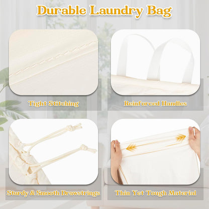 Extra Large Heavy Duty Laundry Bag for Dorm & Family | Tear-resistant 120L hamper liner holds 40lbs. Perfect washable sack for college dorms, laundromats, and seasonal storage