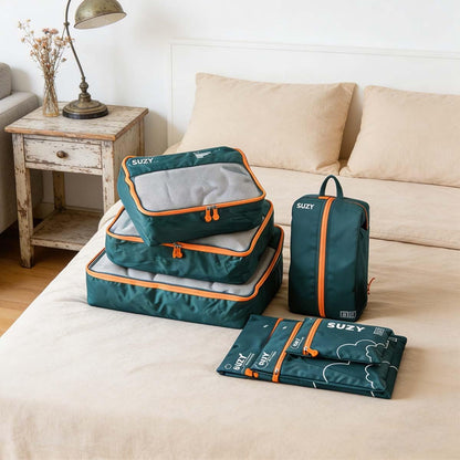 Travel Packing Cubes Set of 7, Luggage Bags Organizers for Suitcase, Lightweight Packing Cubes for Travel Organization and Storage