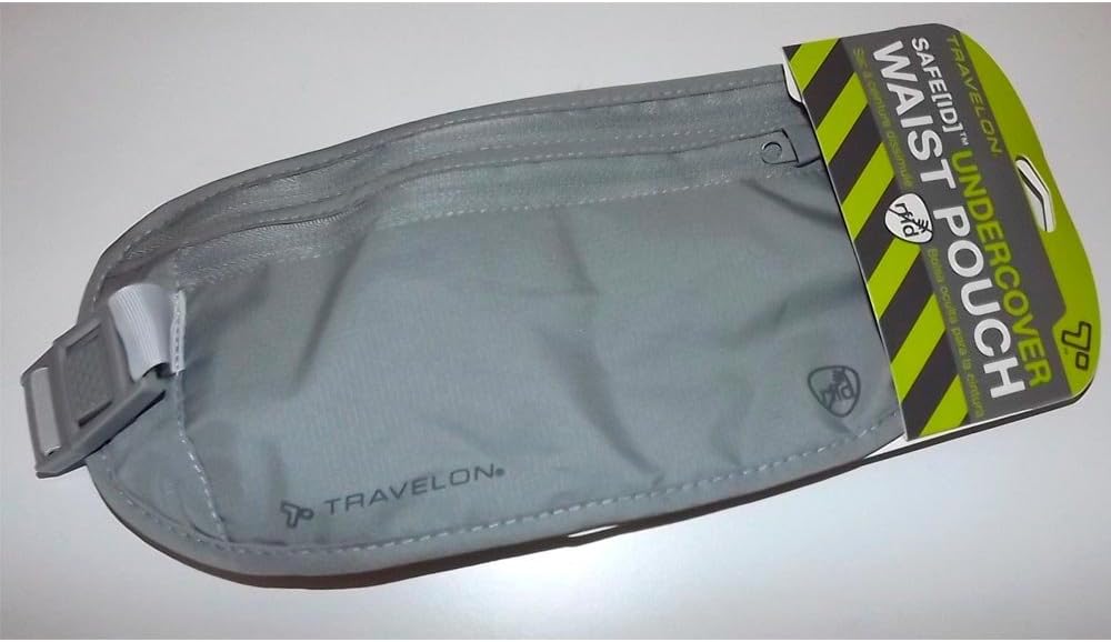 Rfid Blocking Undergarment Waist Pouch Travel Wallet