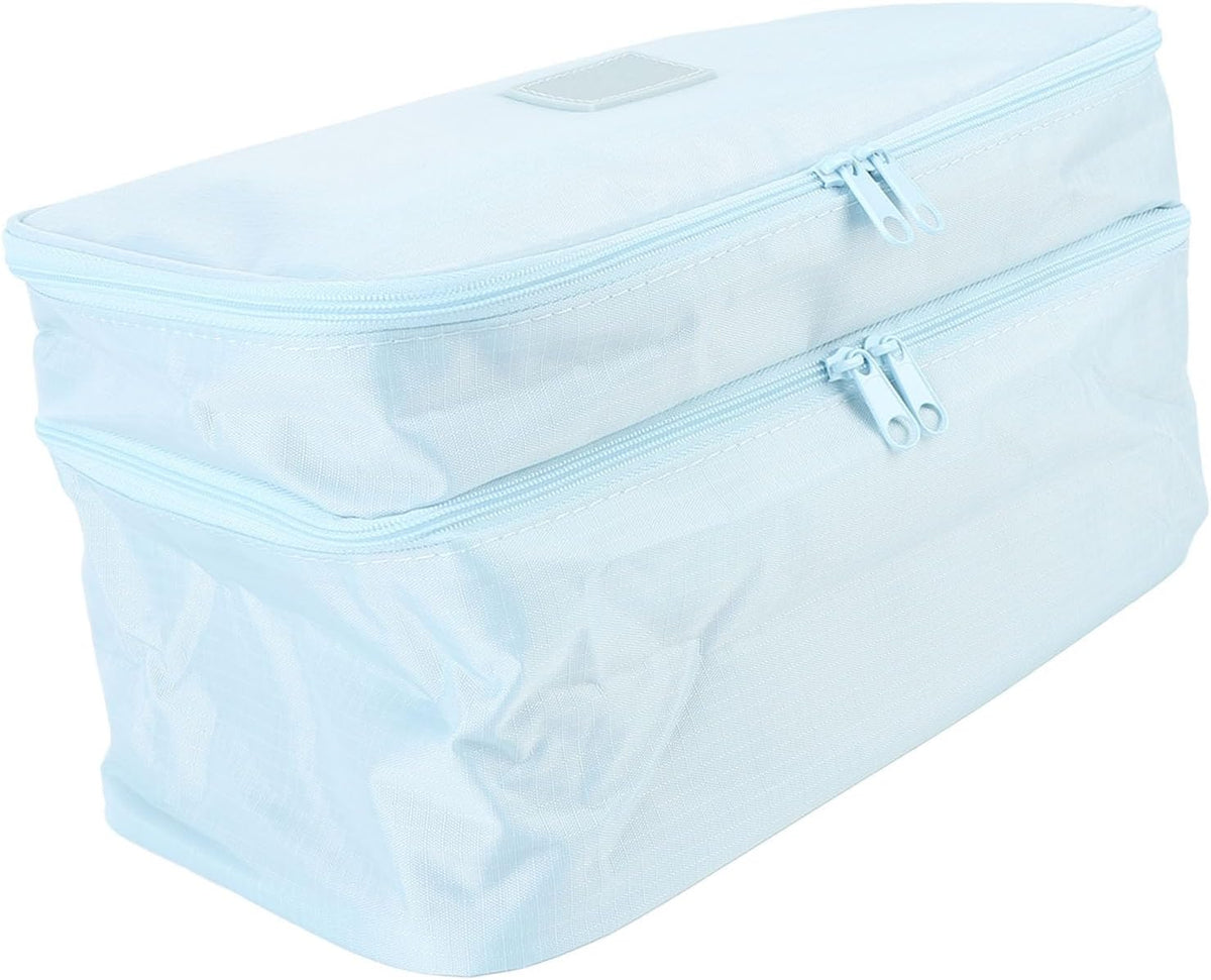 Packing Cubes, Dual Layer Luggage Travel Bags with Separate Compartments for Underwear Socks Bra Cosmetic Toiletry