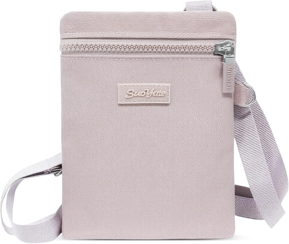 Mini Crossbody Phone Bag, Adjustable Cell Phone Purses, Travel Shoulder Bag Fit 6.9" Cellphone/Keys/Earbuds/Passport