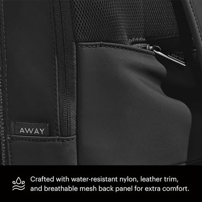 The Everywhere Zip Backpack - Personal Item Airline Approved Backpack with 16” Padded Laptop Sleeve, Water Bottle Pocket, Interior and Exterior Pockets - Fits Up to 16-Inch Laptops - Clay Pink