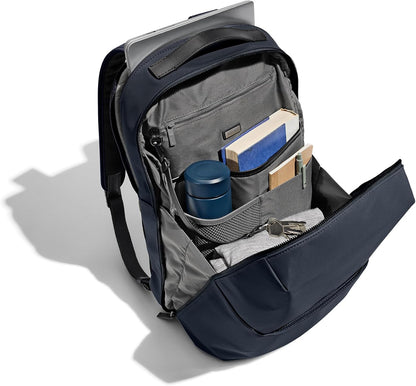 The Everywhere Zip Backpack - Personal Item Airline Approved Backpack with 16” Padded Laptop Sleeve, Water Bottle Pocket, Interior and Exterior Pockets - Fits Up to 16-Inch Laptops - Clay Pink