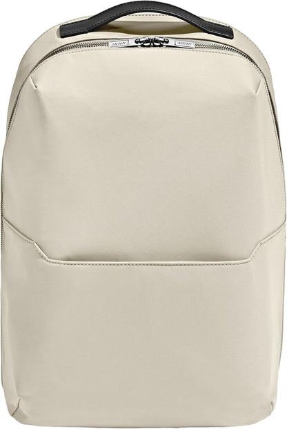 The Everywhere Zip Backpack - Personal Item Airline Approved Backpack with 16” Padded Laptop Sleeve, Water Bottle Pocket, Interior and Exterior Pockets - Fits Up to 16-Inch Laptops - Clay Pink