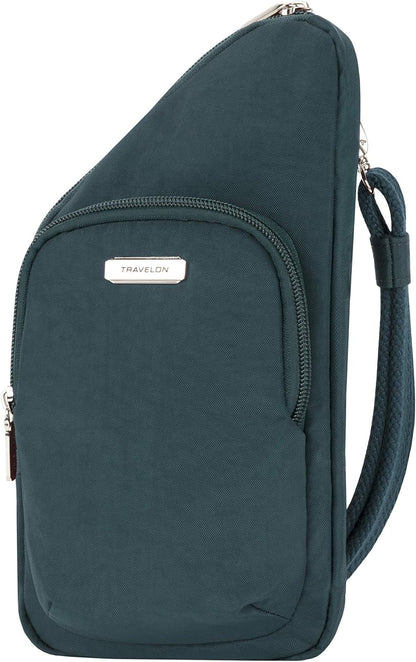 Essentials - Anti-Theft - Compact Crossbody Bag - Peacock