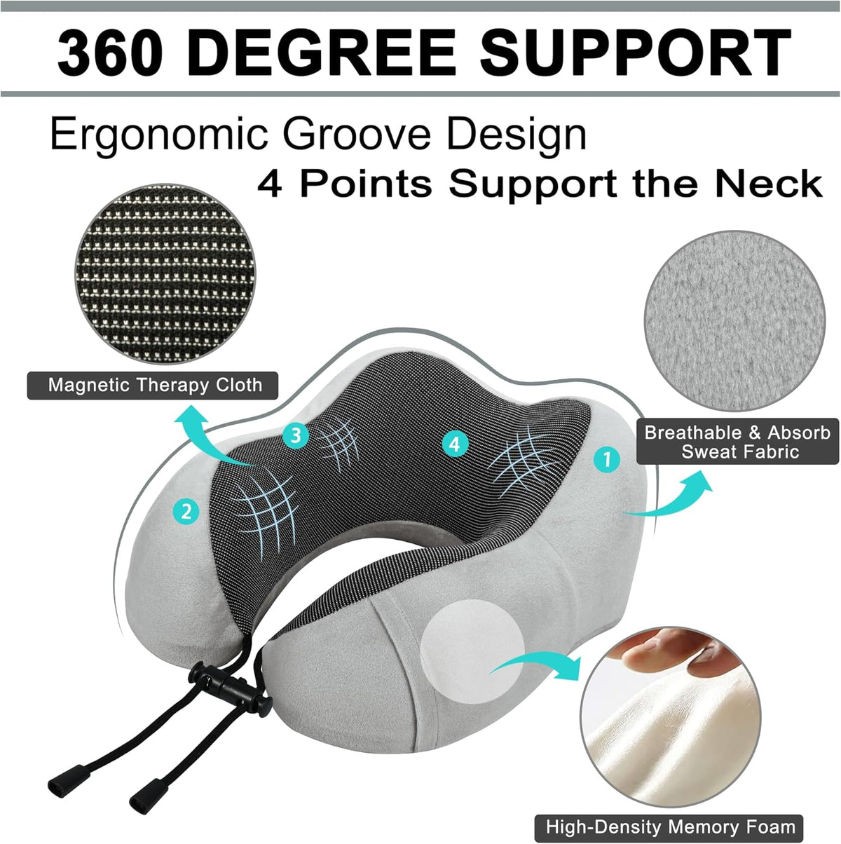 Travel Pillow and Blanket Set Neck Pillows Soft Blankets with Sleep Mask Travel Essentials for Airplane Car Memory Foam Blue Green