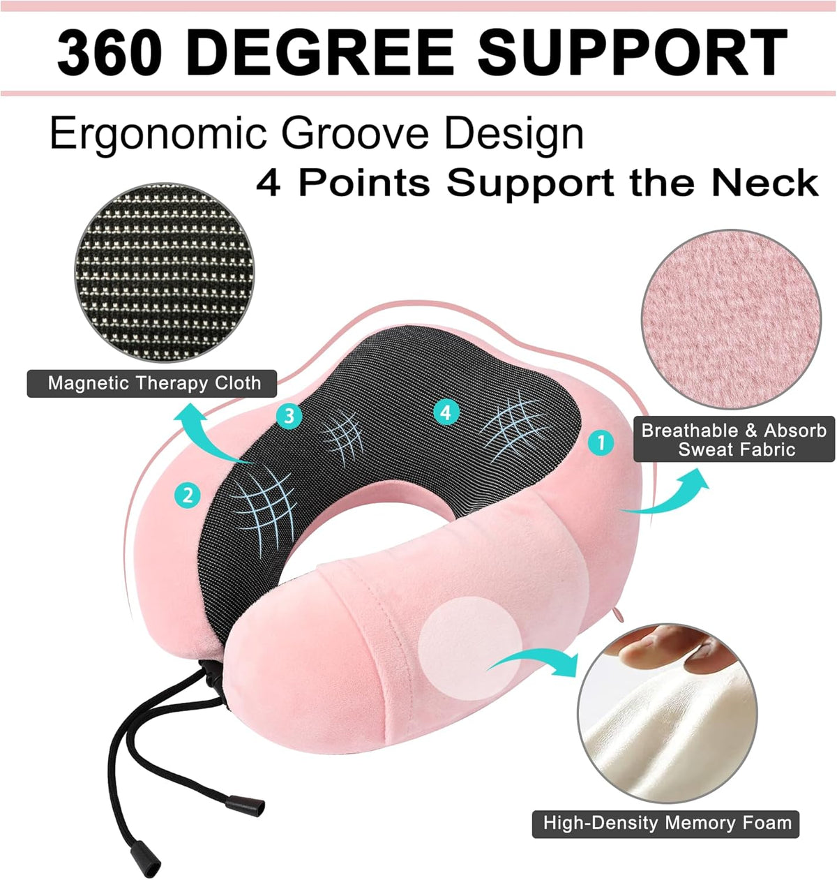 Travel Pillow and Blanket Set Neck Pillows Soft Blankets with Sleep Mask Travel Essentials for Airplane Car Memory Foam Blue Green