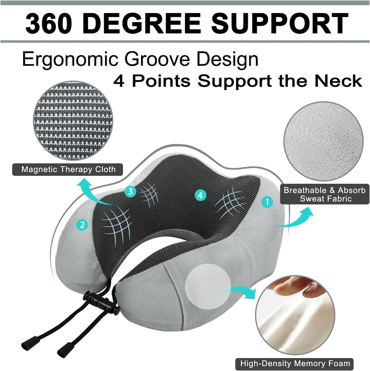 Travel Pillow and Blanket Set Neck Pillows Soft Blankets with Sleep Mask Travel Essentials for Airplane Car Memory Foam Blue Green