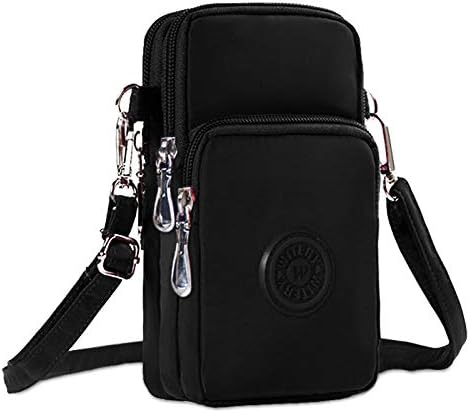 Waterproof Nylon Cute Crossbody Cell Phone Purse Smartphone Wallet Bag for Women