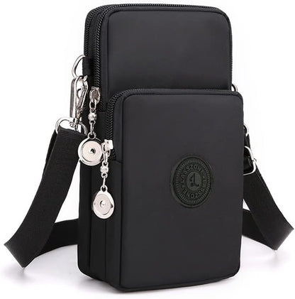 Waterproof Nylon Cute Crossbody Cell Phone Purse Smartphone Wallet Bag for Women