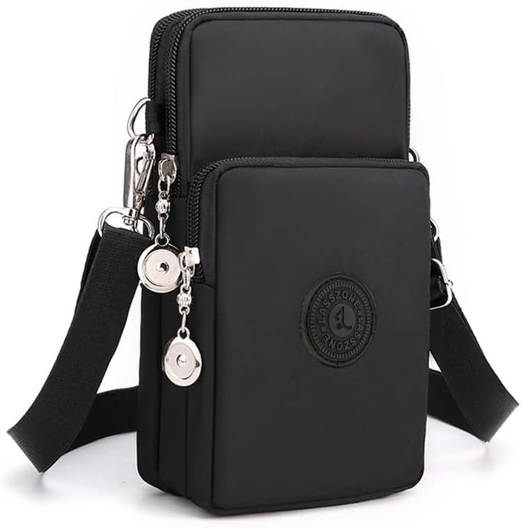Waterproof Nylon Cute Crossbody Cell Phone Purse Smartphone Wallet Bag for Women