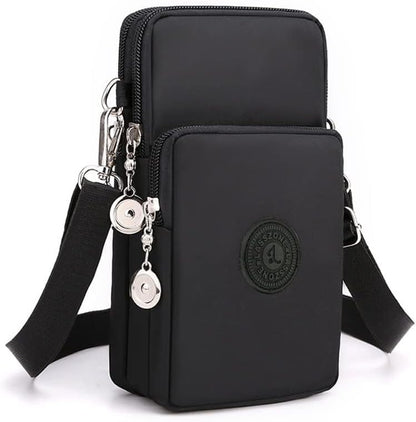 Waterproof Nylon Cute Crossbody Cell Phone Purse Smartphone Wallet Bag for Women