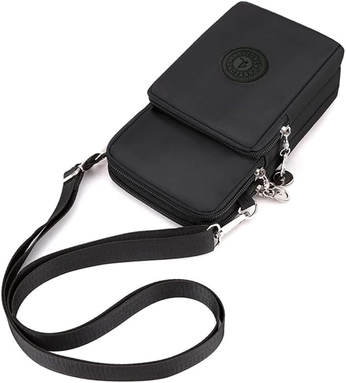 Waterproof Nylon Cute Crossbody Cell Phone Purse Smartphone Wallet Bag for Women