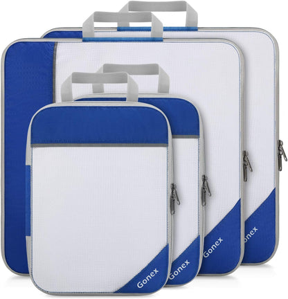 Compression Packing Cubes, Extensible Storage Mesh Bags Organizers