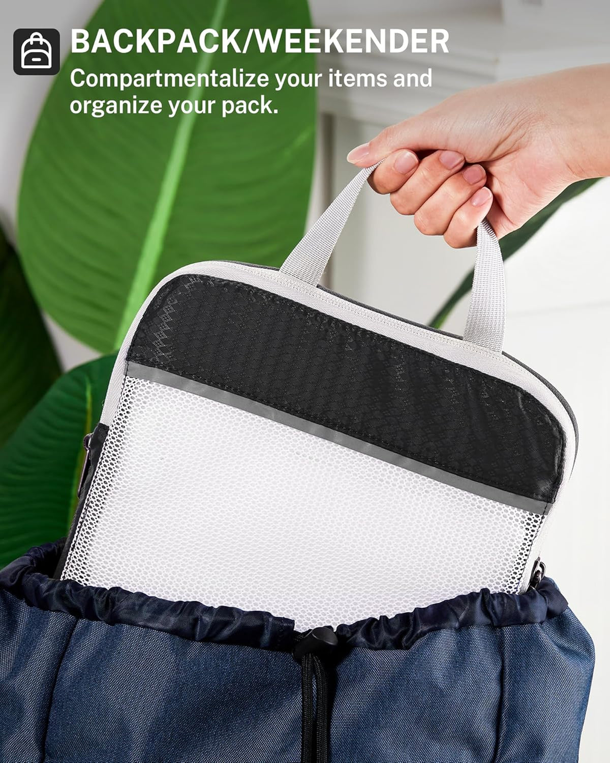 Compression Packing Cubes, Extensible Storage Mesh Bags Organizers