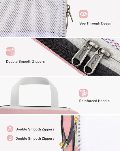 Compression Packing Cubes, Extensible Storage Mesh Bags Organizers