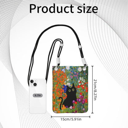 Crossbody Phone Bag | Equipped with Adjustable Detachable Strap, Ideal for Travel & Daily Commuting, Crossbody Bag for Men & Women