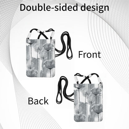 Crossbody Phone Bag | Equipped with Adjustable Detachable Strap, Ideal for Travel & Daily Commuting, Crossbody Bag for Men & Women