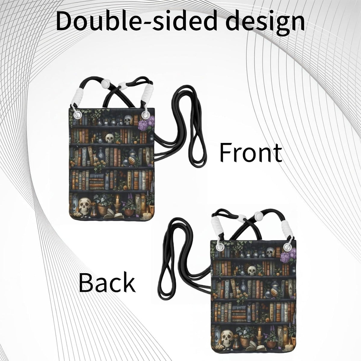 Crossbody Phone Bag | Equipped with Adjustable Detachable Strap, Ideal for Travel & Daily Commuting, Crossbody Bag for Men & Women
