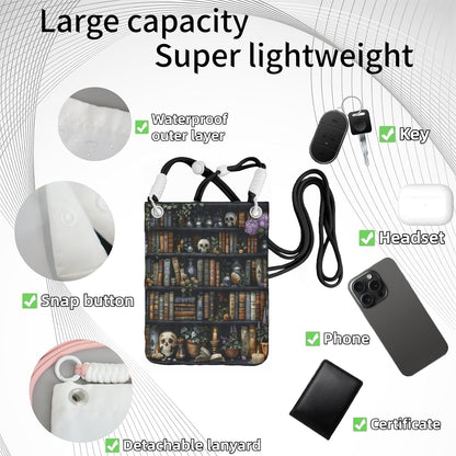 Crossbody Phone Bag | Equipped with Adjustable Detachable Strap, Ideal for Travel & Daily Commuting, Crossbody Bag for Men & Women