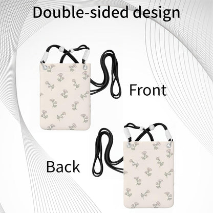 Crossbody Phone Bag | Equipped with Adjustable Detachable Strap, Ideal for Travel & Daily Commuting, Crossbody Bag for Men & Women