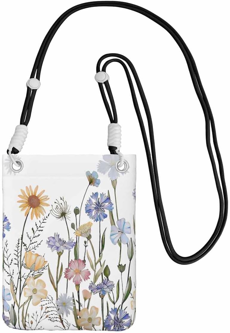 Crossbody Phone Bag | Equipped with Adjustable Detachable Strap, Ideal for Travel & Daily Commuting, Crossbody Bag for Men & Women