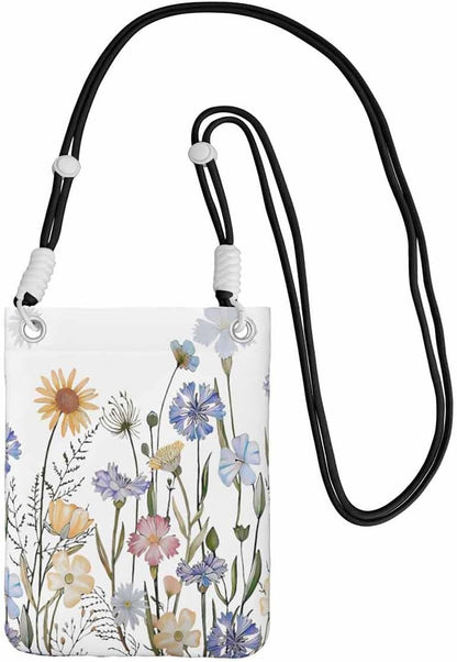Crossbody Phone Bag | Equipped with Adjustable Detachable Strap, Ideal for Travel & Daily Commuting, Crossbody Bag for Men & Women