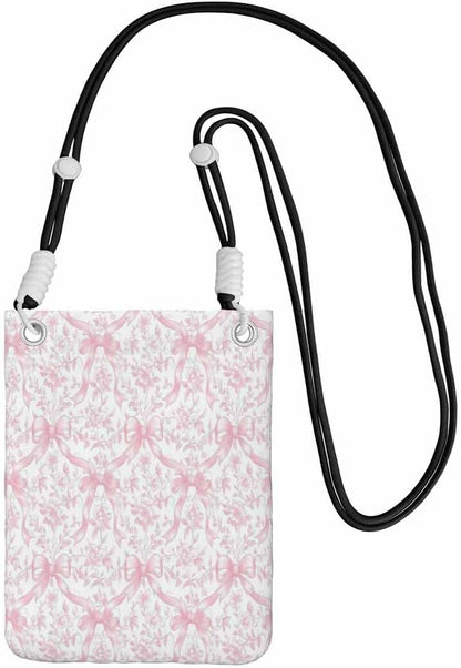 Crossbody Phone Bag | Equipped with Adjustable Detachable Strap, Ideal for Travel & Daily Commuting, Crossbody Bag for Men & Women