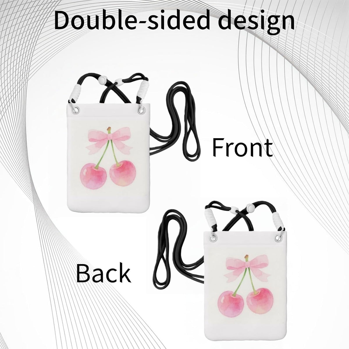 Crossbody Phone Bag | Equipped with Adjustable Detachable Strap, Ideal for Travel & Daily Commuting, Crossbody Bag for Men & Women