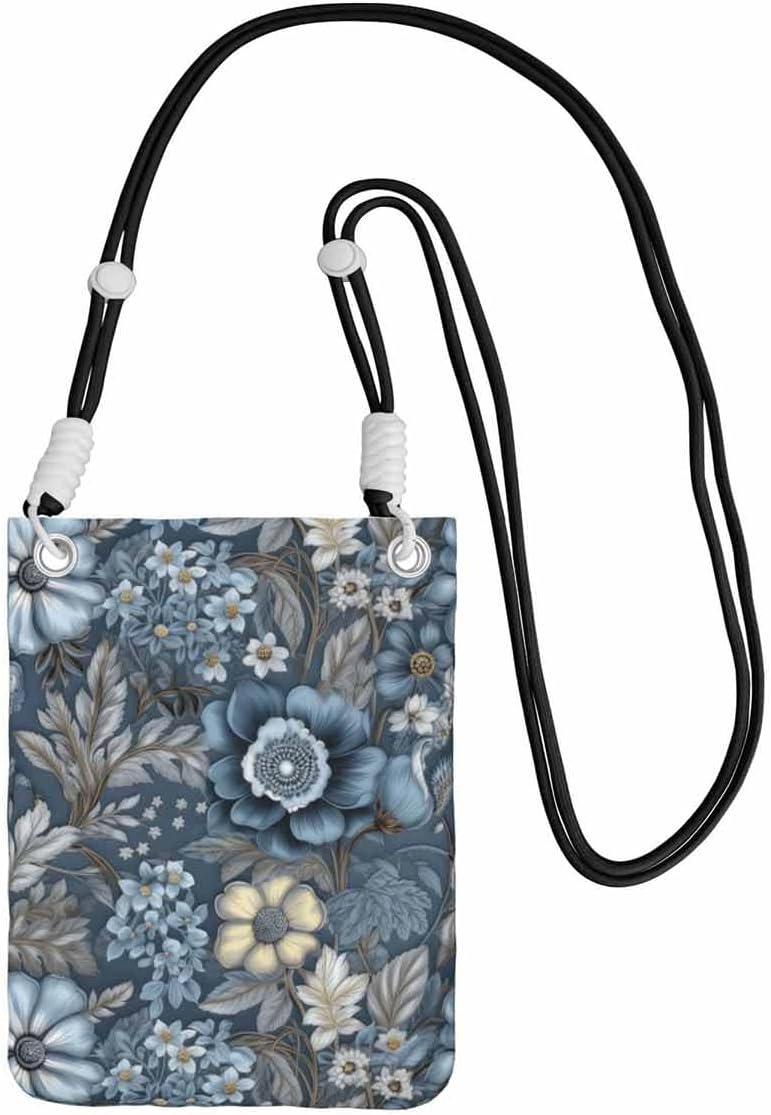 Crossbody Phone Bag | Equipped with Adjustable Detachable Strap, Ideal for Travel & Daily Commuting, Crossbody Bag for Men & Women