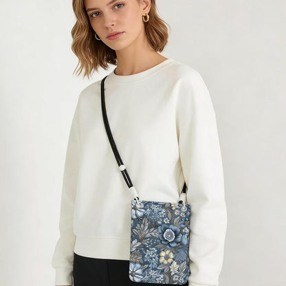 Crossbody Phone Bag | Equipped with Adjustable Detachable Strap, Ideal for Travel & Daily Commuting, Crossbody Bag for Men & Women